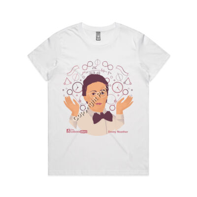 Emmy Noether - AS Colour - Women's Maple Crew Tee (Regular Fit) Thumbnail